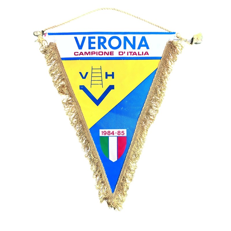 Hellas Verona's Italian Champions Official Pennant, 1984/85