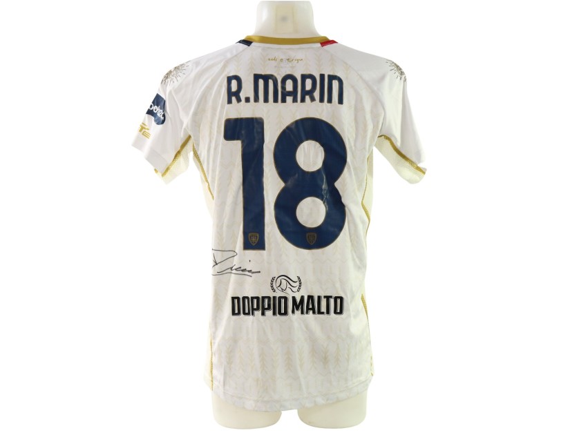 Marin's Signed Unwashed Shirt, Milan vs Cagliari 2025