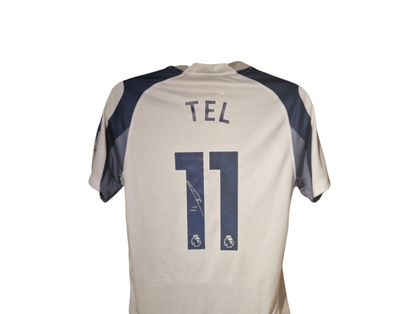 Mathys Tel Signed Tottenham Hotspur 2025-26 Home Football Shirt
