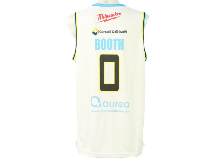 Completo Booth unwashed Bertram Derthona Tortona vs Vanoli Basket Cremona 2024 - Autografato