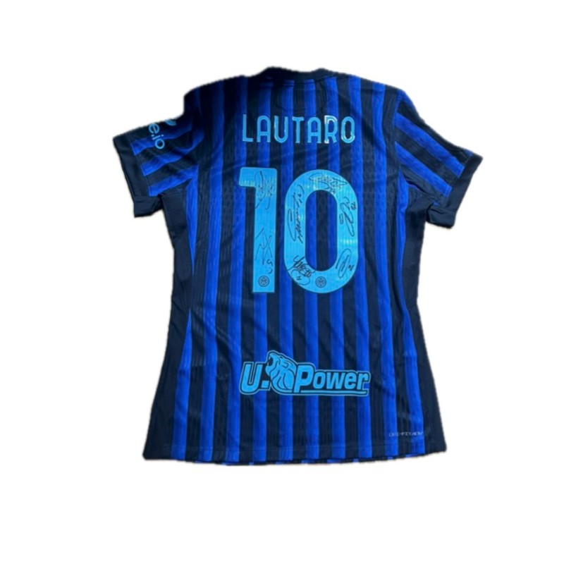 Lautaro Martinez's Inter Signed Shirt, 2025/26