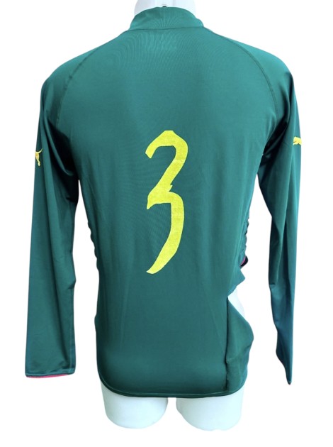 Tchato's Camerun Match-Worn Shirt, 2004