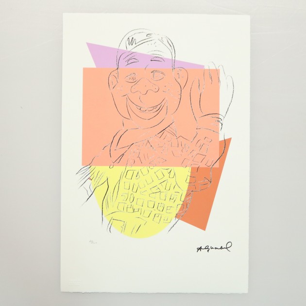 Andy Warhol "Howdy Doody" Signed Limited Edition