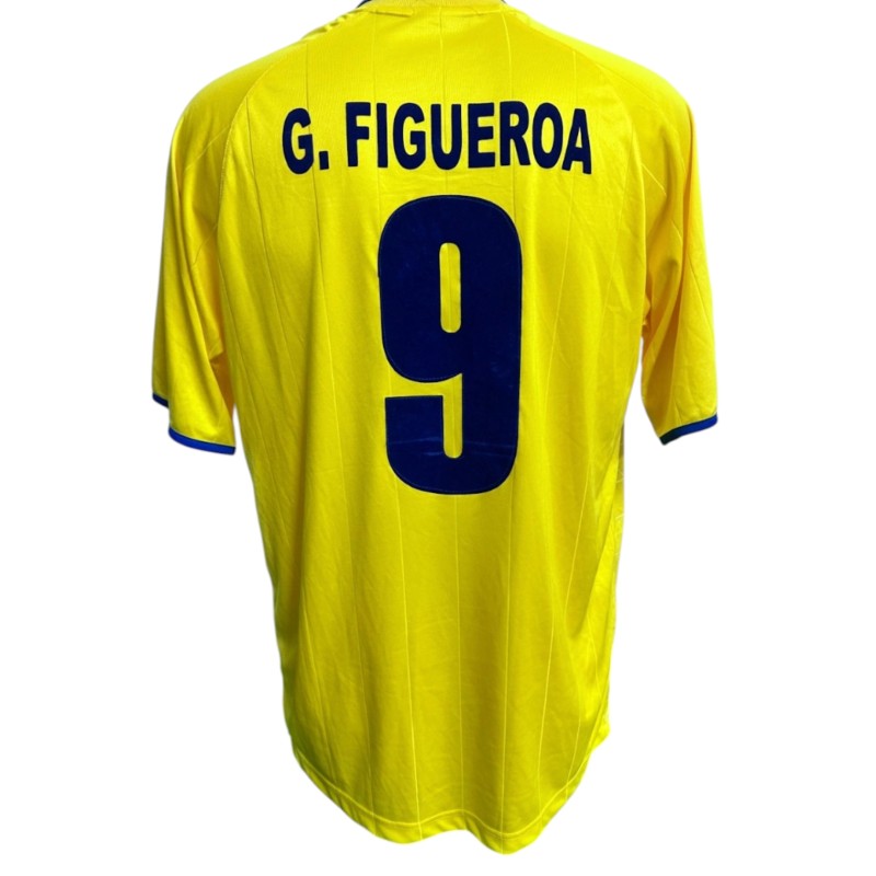 Maglia Indossata Figueroa Paraguay vs Ecuador, Qualificazioni Mondiali 2006