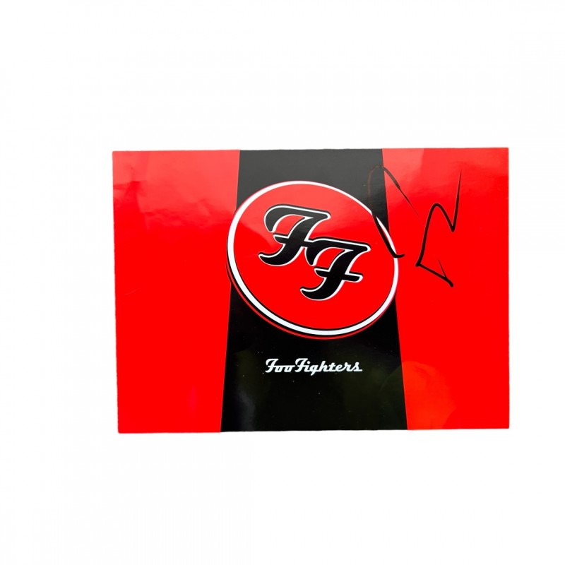 Taylor Hawkins of Foo Fighters Signed Picture