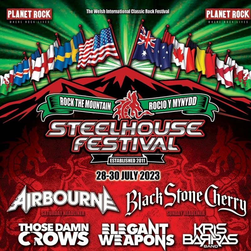 Pair of Steelhouse Festival Tickets with Guest Bar Wristbands 