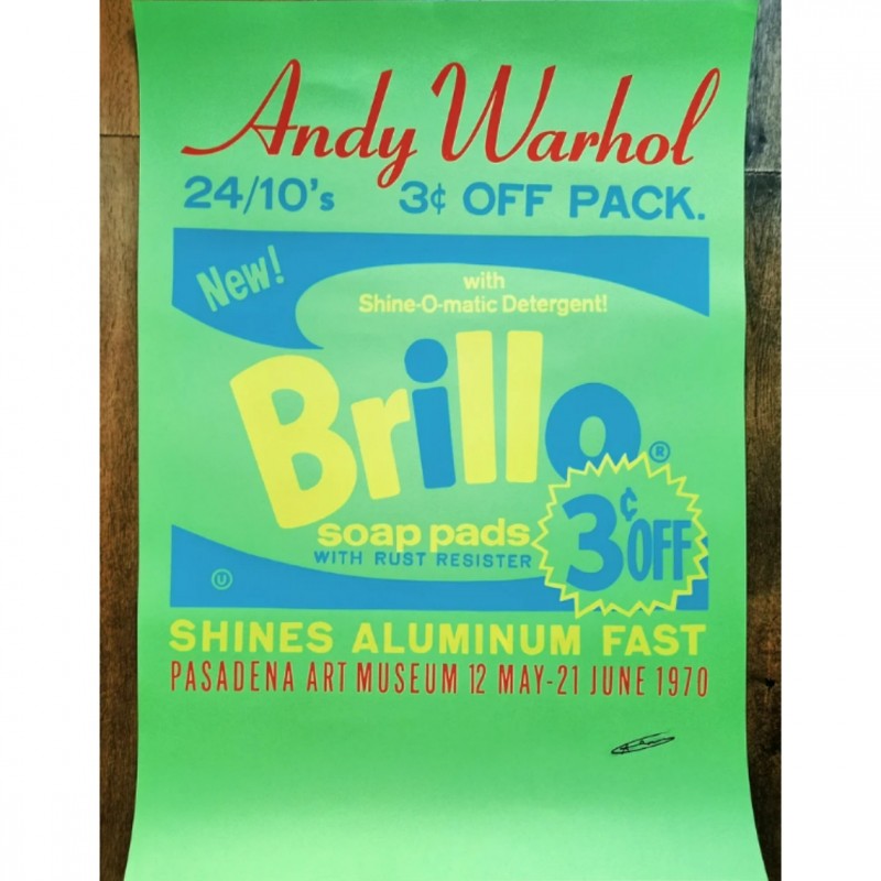 "Brillo Soap Pads" Silkscreen by Andy Warhol