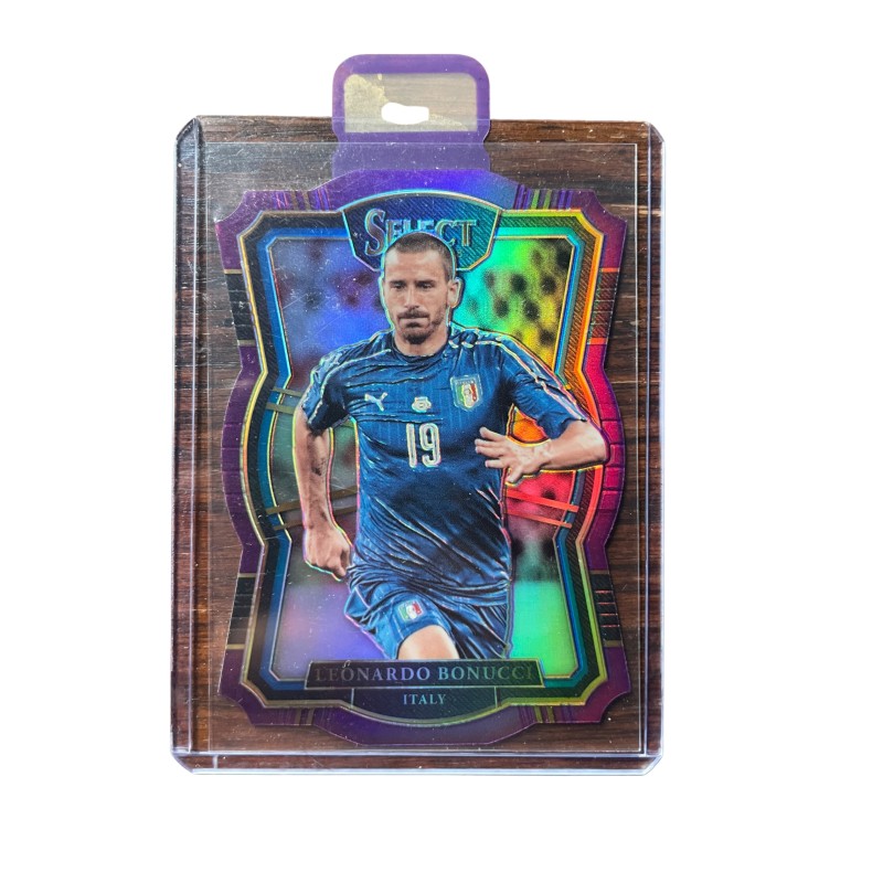Leonardo Bonucci – Panini Select Prizm 2017/18 – Purple Prizm /149 – Numbered Card