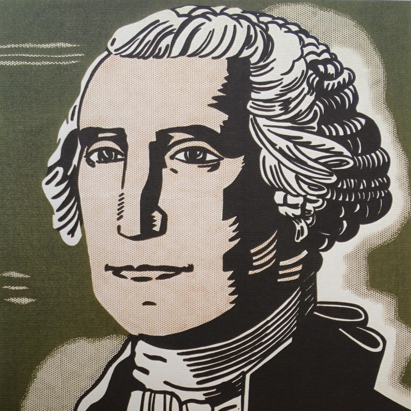Roy Lichtenstein "George Washington"