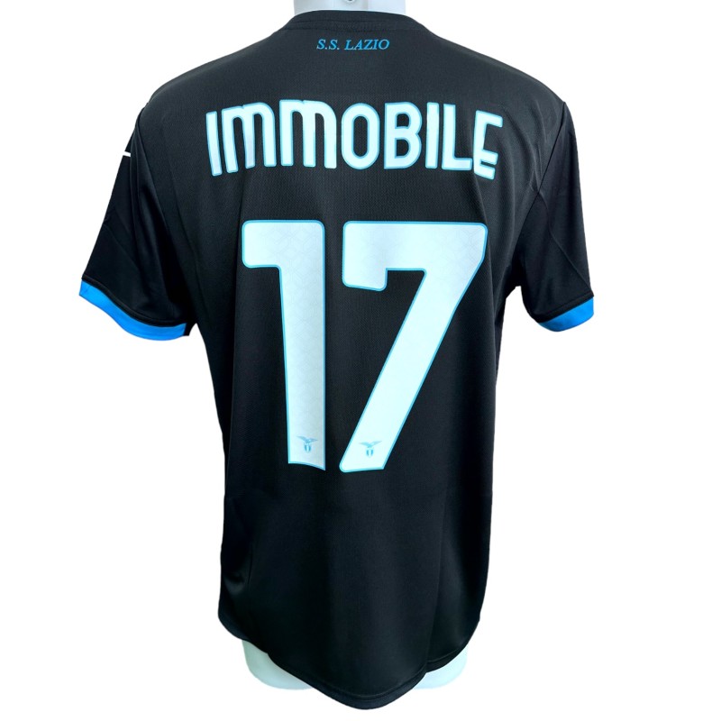 Maglia indossata Immobile Lazio, 2022/23