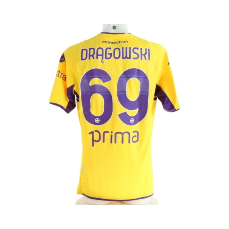 Dragowski's Fiorentina Issued Shirt, 2021/22