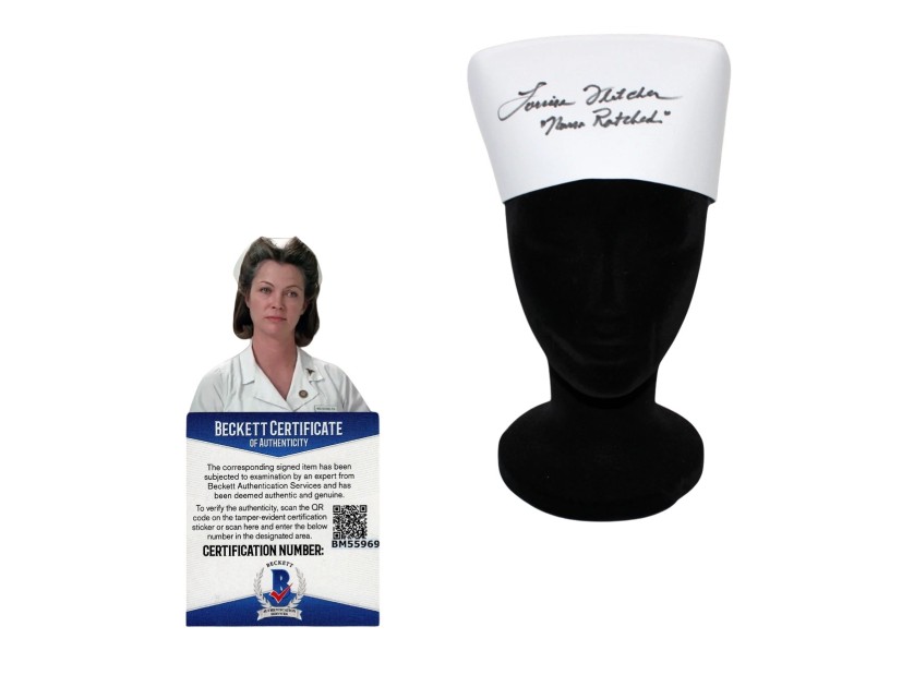 One Flew Over the Cuckoo's Nest - Nurse Hat Signed by Louise Fletcher