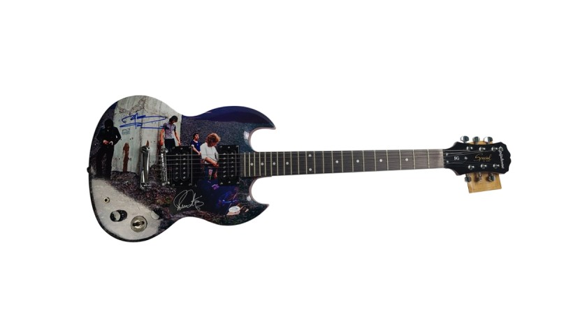 The Who Autographed Graphics Guitar