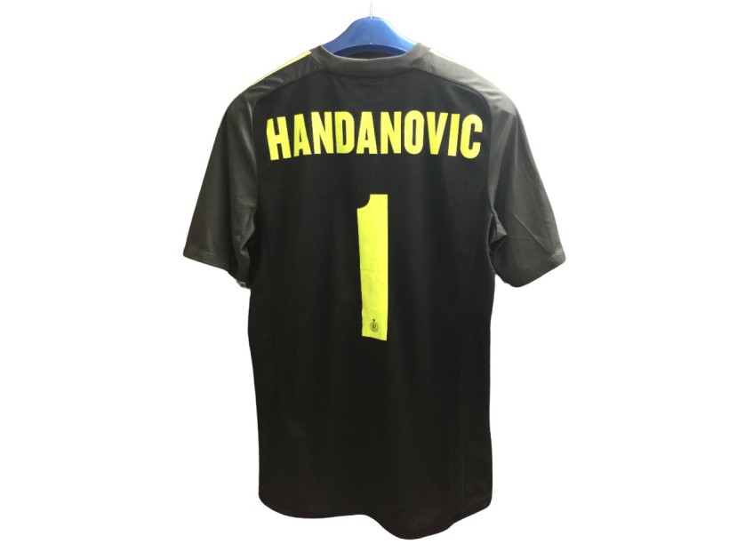 Maglia Inter gara preparata e pantaloncini di Samir Handanović 