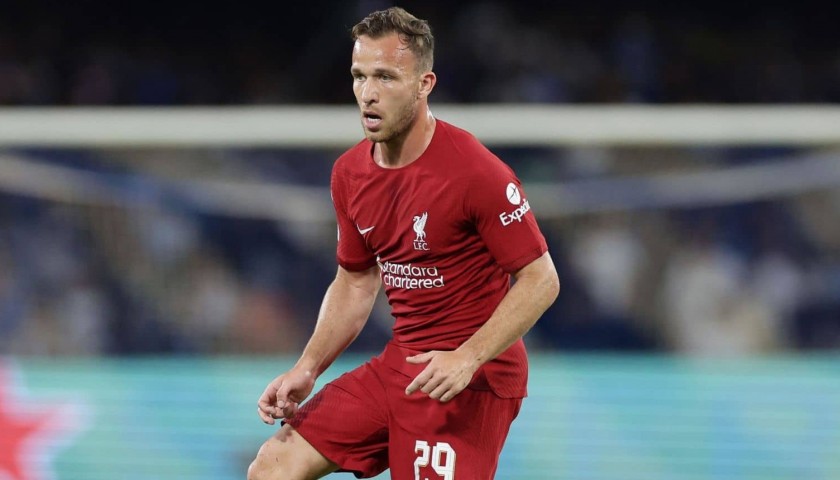 Arthur Melo's Liverpool 2022/23 Signed Shirt