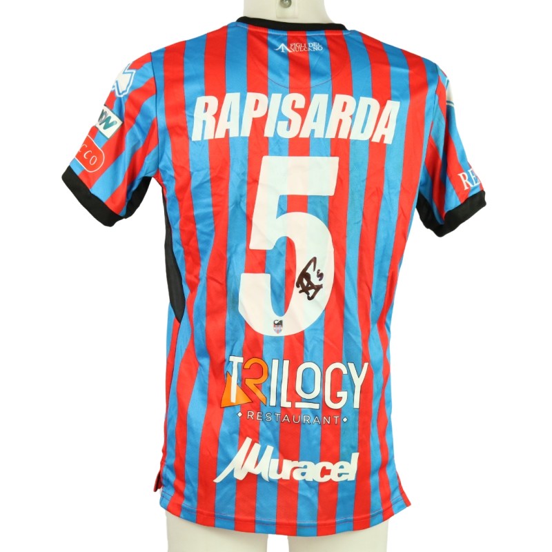 Rapisarda's unwashed Signed Shirt, Catania vs Sorrento 2023