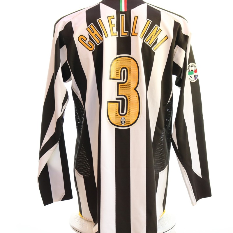 Maglia Chiellini Juventus, preparata 2005/06