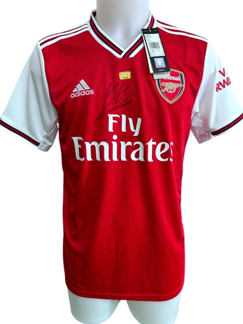 Guendouzi's Arsenal Signed Official Shirt, 2019/20