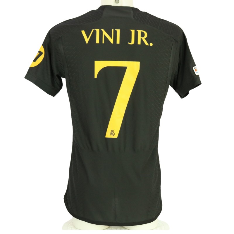 Vinicius Real Madrid Issued Shirt, Champions League 2023/24 