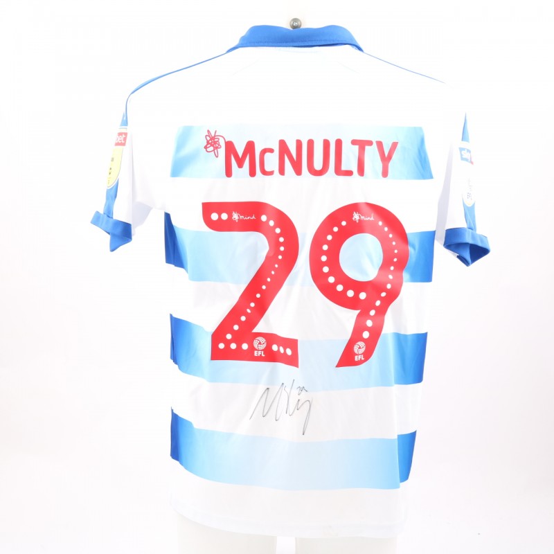 Maglia Poppy Reading FC di McNulty, indossata e autografata 
