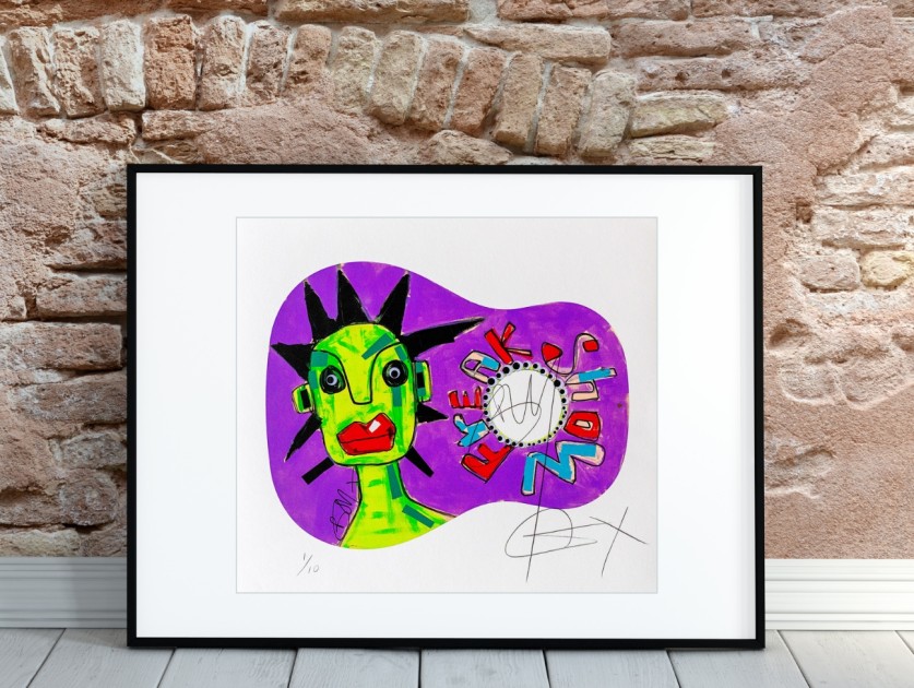 Signed, Limited Edition Print by Boy George, White Hole Edition