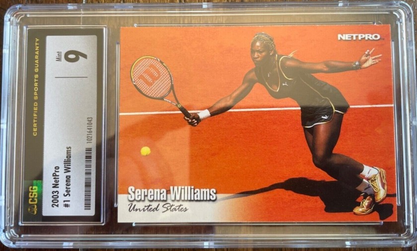 Serena Williams Rookie Card