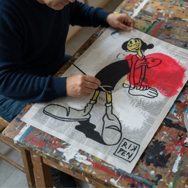 Olivia: Unique Work on RikPen's Newspaper
