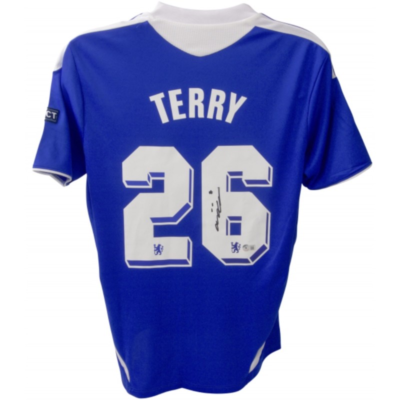 John Terry's Chelsea FC Signed Replica Shirt