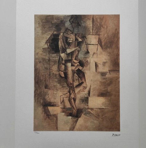 "Female Nude" Lithograph Signed by Pablo Picasso