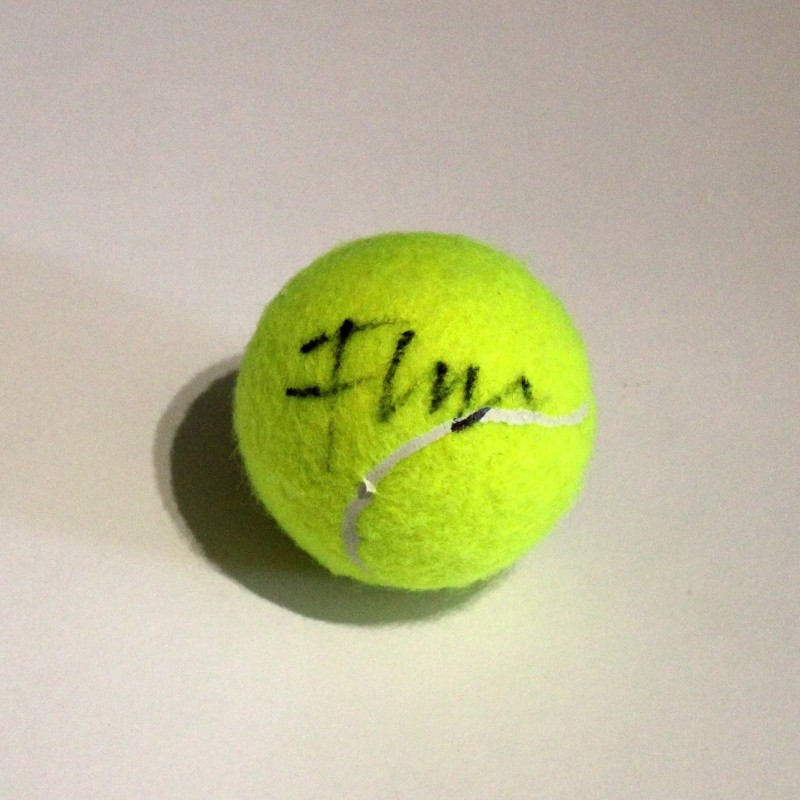 Pallina da Tennis Autografata da Flavio Cobolli Internazionali d'Italia 2024