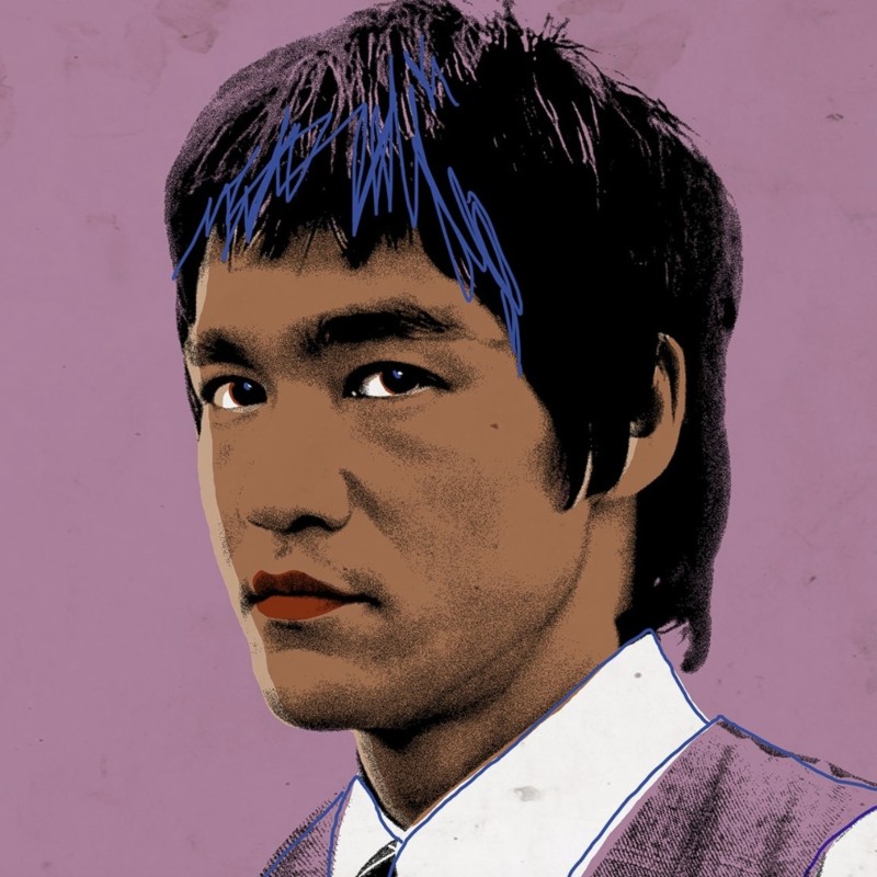 "Bruce Lee" by Andrea Pisano - Icon Pop