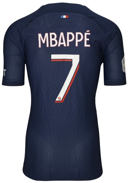 Mbappe's PSG Match Shirt, 2023/24