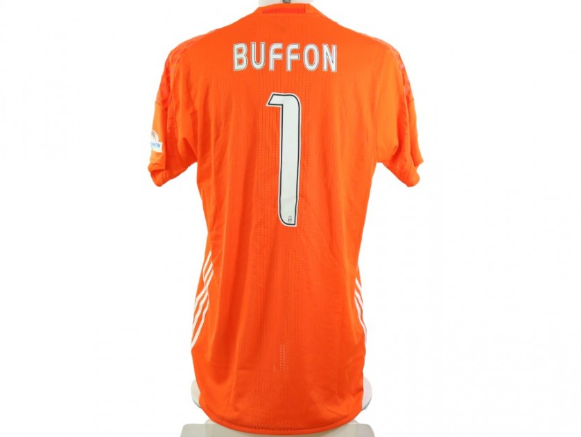 Buffon S Juventus Match Shirt Supercoppa Charitystars