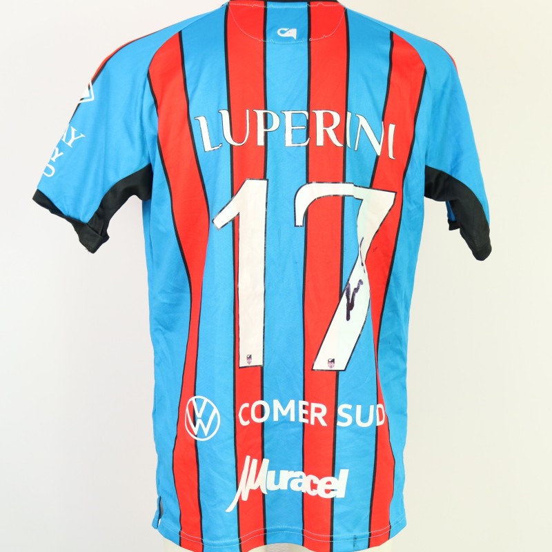 Maglia Luperini unwashed Sorrento vs Catania 2024 - Autografata