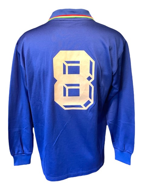 Fernando Di Napoli's Italy 1987 Match Shirt, vs Argentina