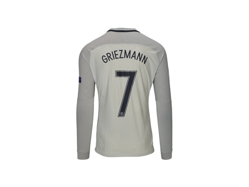 Griezmann's Switzerland vs France Match-Issued Shirt, EURO 2016