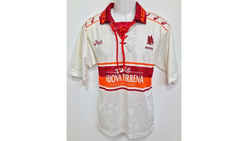 Giannini's Roma Match-Issued Shirt, 1994/95