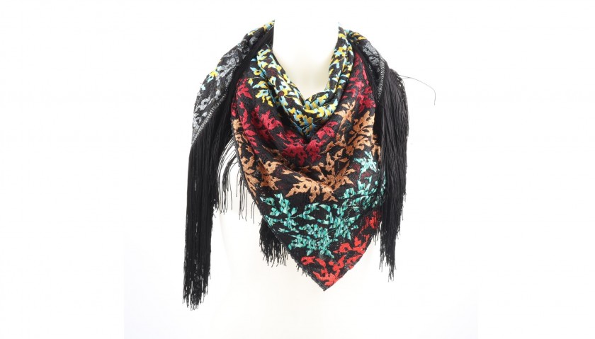 Exclusive Missoni Shawl with Fringing 