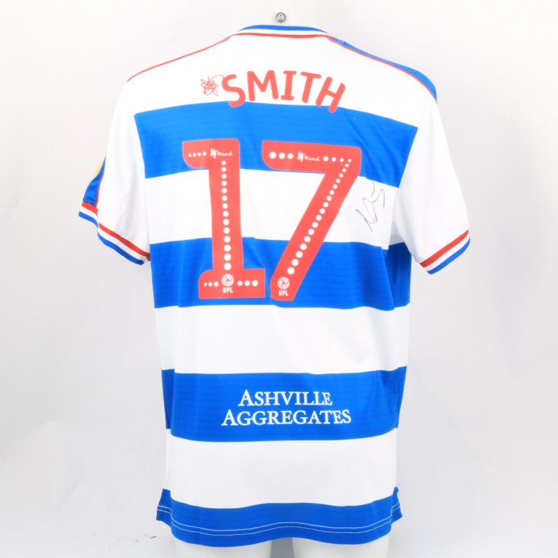 Smith's Queens Park Rangers Match-Issued Signed Poppy Shirt 