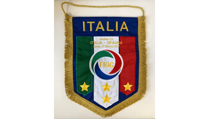 Official Pennant Italy-Spain 2017