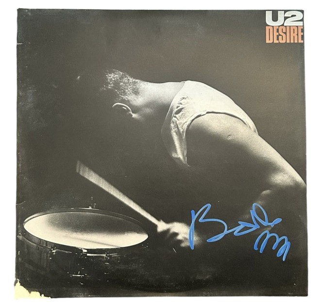 Bono of U2 Signed Vinyl LP