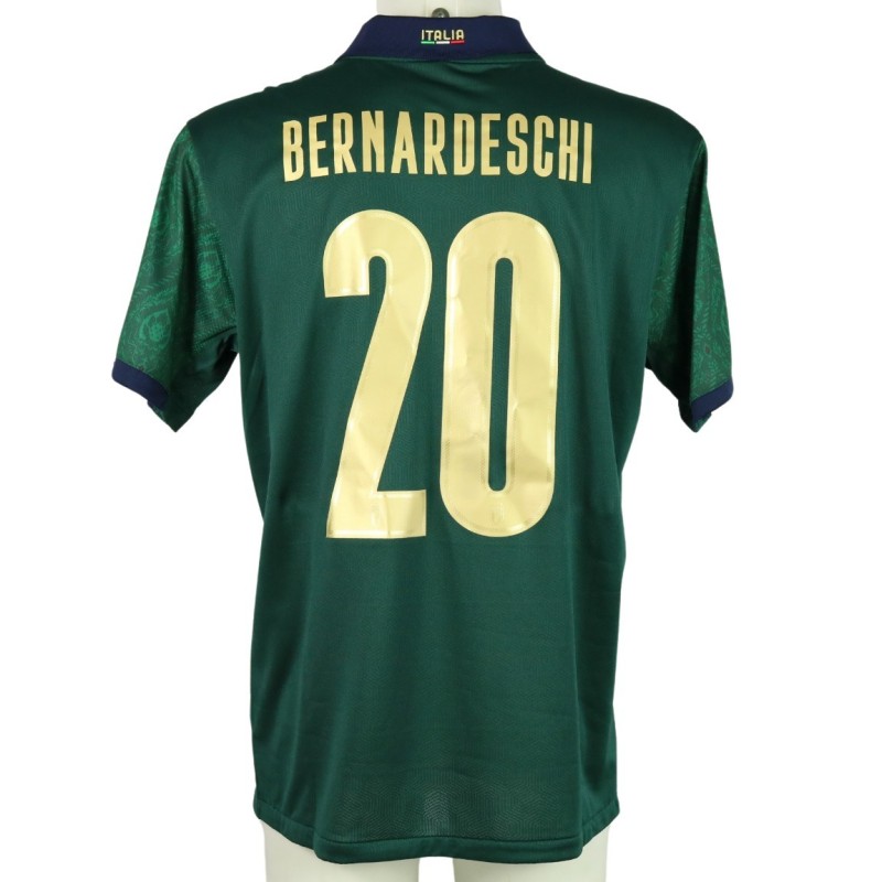 Bernardeschi's Match-Issued Shirt, Italy vs Greece 2019