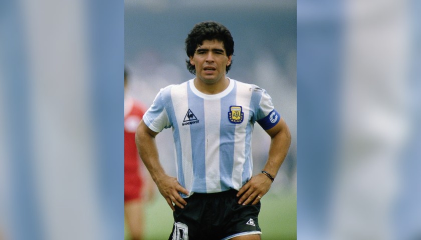 Maradona's Official Argentina Signed Shirt, 1986