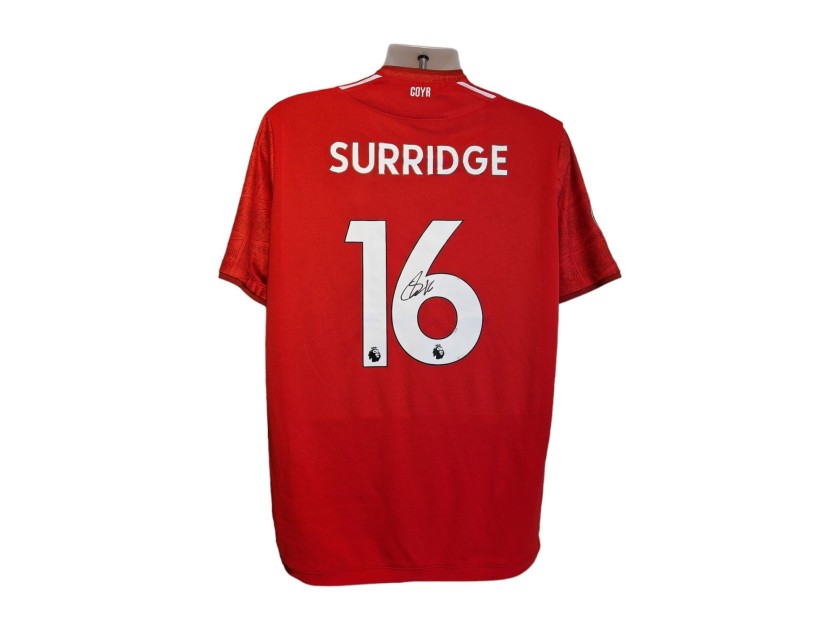 Maglia ufficiale firmata da Sam Surridge del Nottingham Forrest