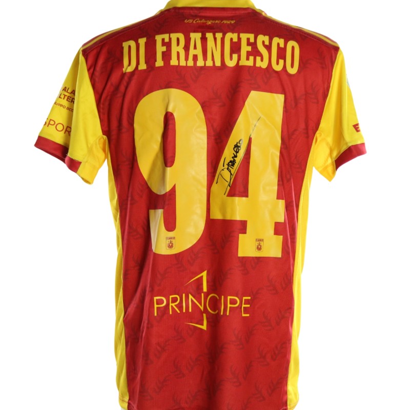 Di Francesco's Signed Unwashed Shirt, Avellino vs Catanzaro 2026