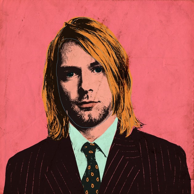 "Kurt Cobain" by Andrea Pisano - Icon Pop