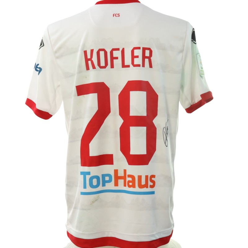 Kofler's Signed Unwashed Shirt, Sudtirol vs Sassuolo 2024