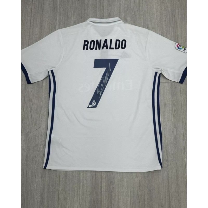 Maglia del Real Madrid firmata da Cristiano Ronaldo
