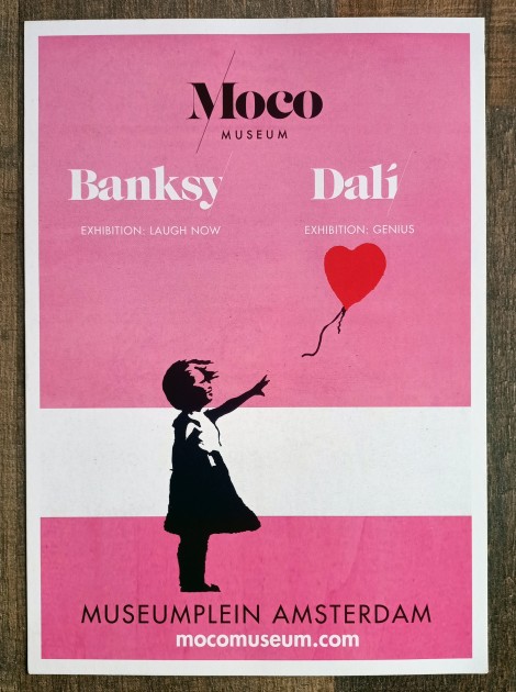 Three Moco Museum Banksy Ticket Flyers