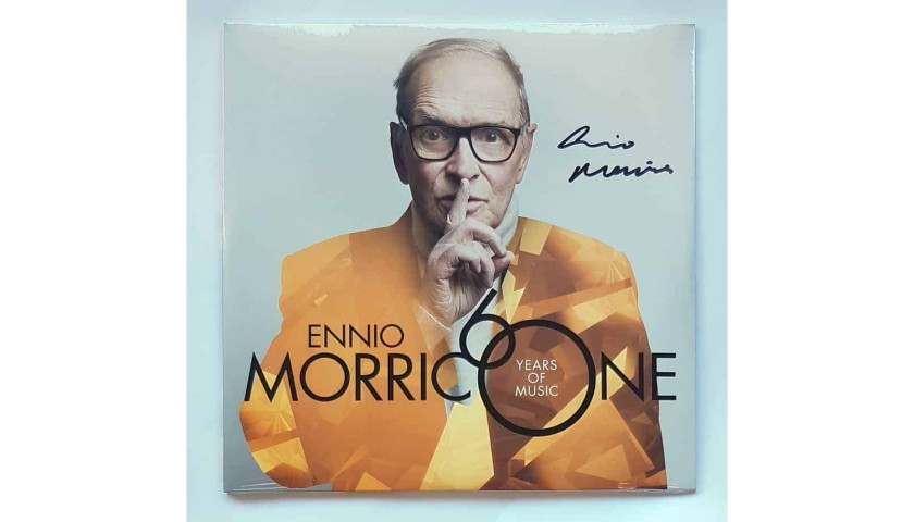 "Ennio Morricone 60 Years of Music" Signed LP